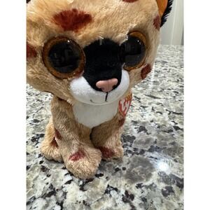 Ty Beanie Boos Buckwheat the Lynx 10 inch Medium Plush Spotted Wild Cat 2015 NWT